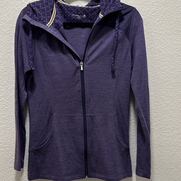 Smartwool Purple Jacket Full-Length Sleeves Zip-Up - Picture 1 of 6